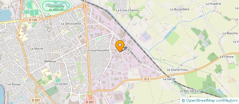 localisation de l'entreprise MAILLARD SAS à SAINT-MALO