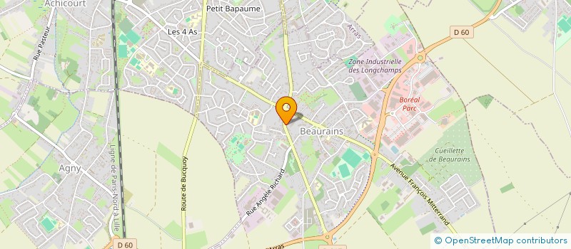 localisation de l'entreprise MAILLARD SLBH  ACHICOURT