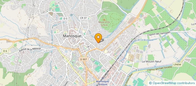 localisation de l'entreprise MAILLARDSOFT à MANOSQUE