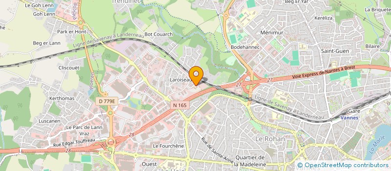 localisation de l'entreprise MAILLART IMMO à VANNES