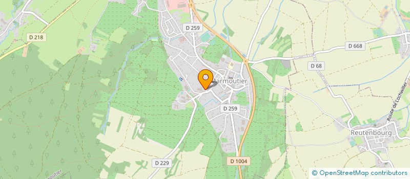 localisation de l'entreprise MAILLE ALPA à MARMOUTIER