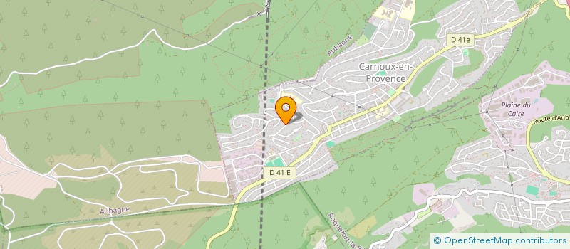 localisation de l'entreprise MAILLE ANGLAISE à CARNOUX EN PROVENCE