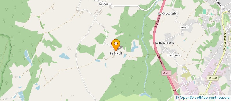 localisation de l'entreprise MAILLE BERRY à BOUESSE