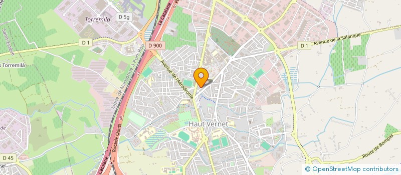 localisation de l'entreprise MAILLE ELAGAGE ET RENOVATION à PERPIGNAN