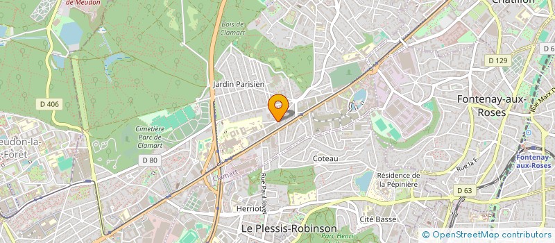 localisation de l'entreprise MAILLE EMMA à CLAMART
