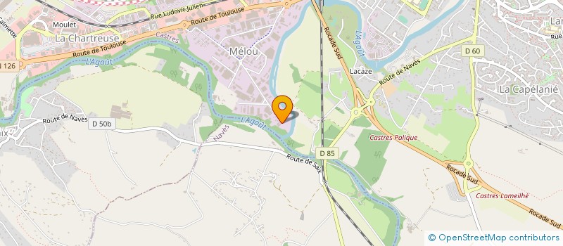 localisation de l'entreprise MAILLE ENVIRONNEMENT à CASTRES