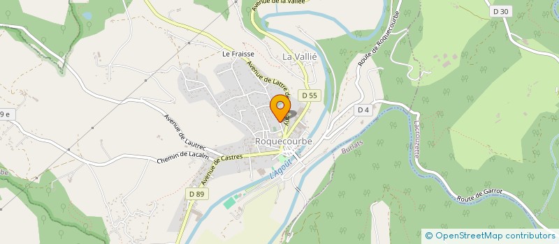 localisation de l'entreprise MAILLE ET PLUS à ROQUECOURBE