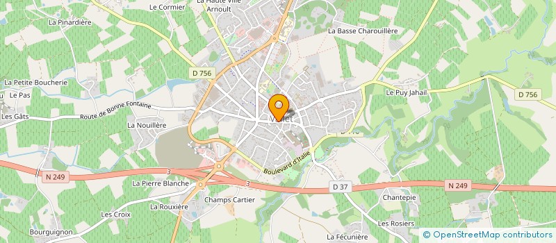 localisation de l'entreprise MAILLE FANTAISIE à VALLET
