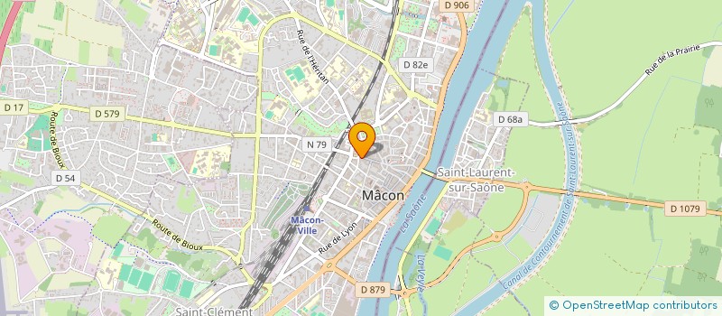 localisation de l'entreprise MAILLE FC à MACON