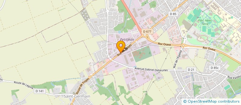 localisation de l'entreprise MAILLE SAVINIENNE SARL à SAINT-ANDRE-LES-VERGERS