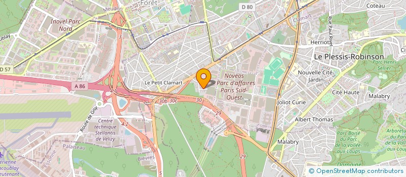 localisation de l'entreprise MAILLE SPHERE à CLAMART