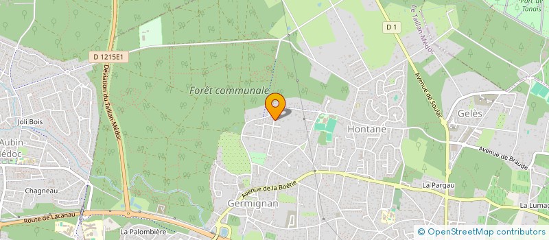 localisation de l'entreprise MAILLET ASSOCIES  LE TAILLAN-MEDOC