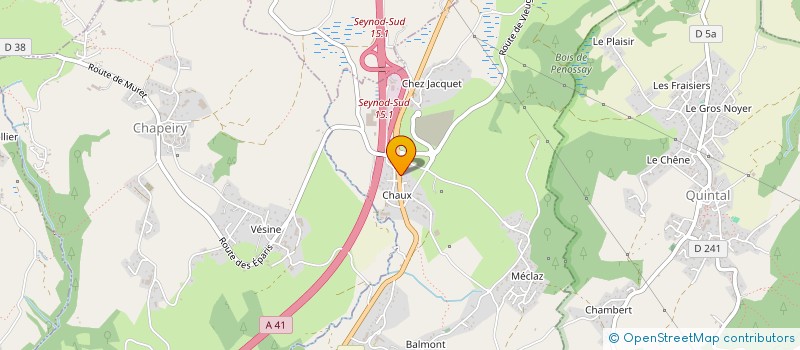 localisation de l'entreprise MAILLET AUTOMATISME à ANNECY