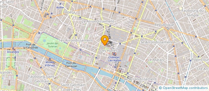 localisation de l'entreprise MAILLET ET COMPAGNIE à PARIS