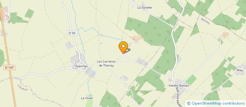 localisation de l'entreprise MAILLET LA GAUDIERE  BOURNAND