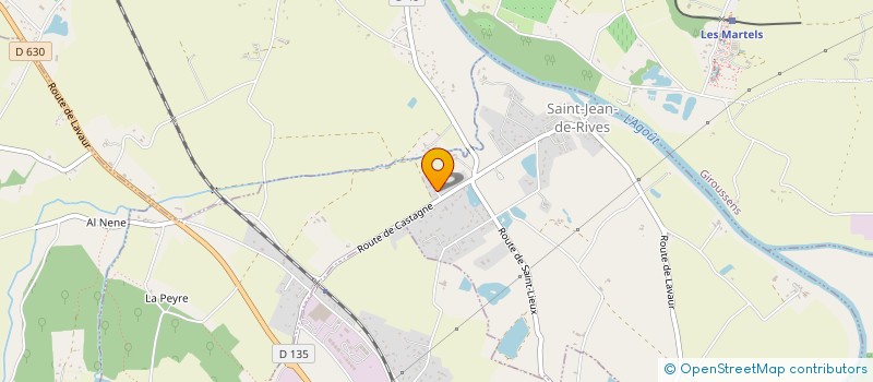 localisation de l'entreprise MAILLET SERVICES à SAINT-JEAN-DE-RIVES