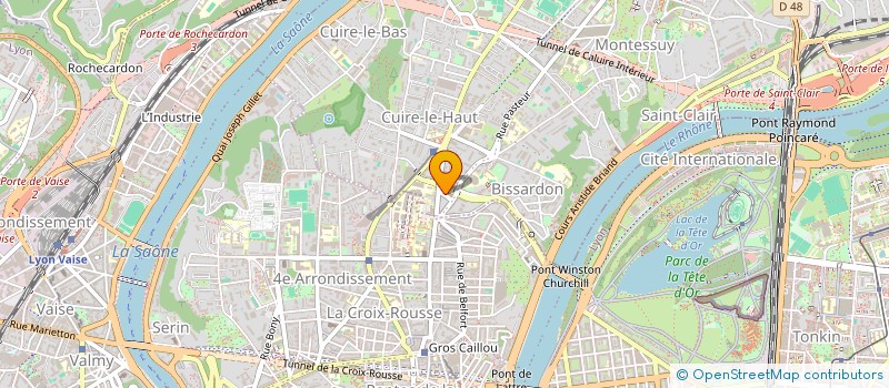 localisation de l'entreprise MAILLY PARTNERS  CALUIRE-ET-CUIRE