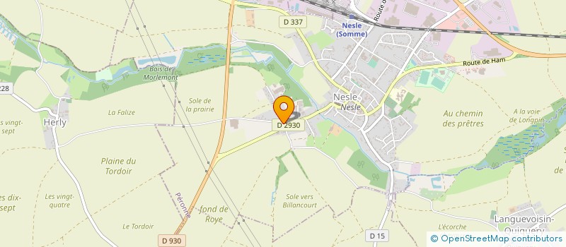 localisation de l'entreprise MAILLY PERE ET FILS  BILLANCOURT