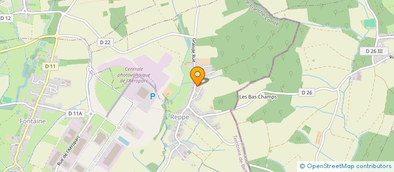 localisation de l'entreprise MAILOU à REPPE