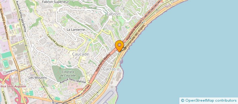 localisation de l'entreprise MAILSPEC SAS à NICE