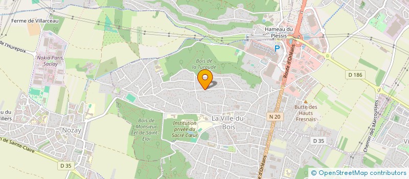 localisation de l'entreprise MAILTECH à LA VILLE-DU-BOIS