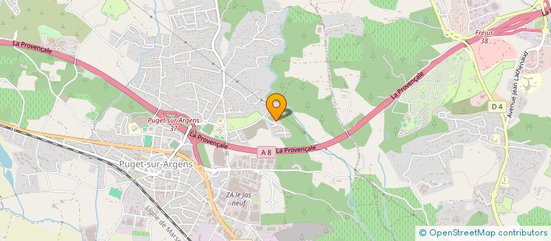 localisation de l'entreprise MAILY TRANSPORTS SOC à PUGET-SUR-ARGENS