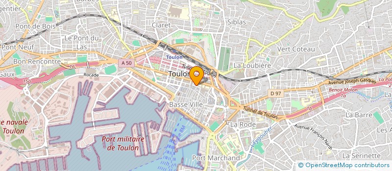 localisation de l'entreprise MAILYOR  TOULON