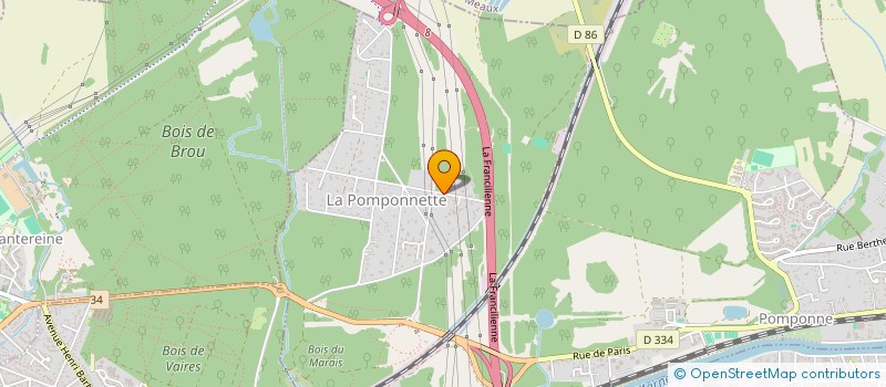 localisation de l'entreprise MAILYS CONCEPT à BAILLY-ROMAINVILLIERS