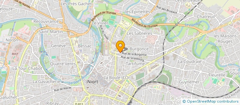 localisation de l'entreprise MAILYS KHAMSOU à NIORT