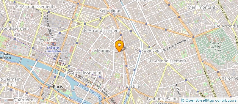 localisation de l'entreprise MAIMA BAT à PARIS