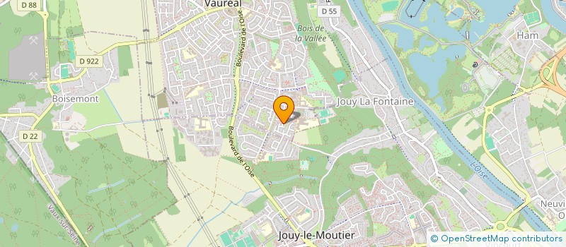 localisation de l'entreprise MAIMAI  VAUREAL