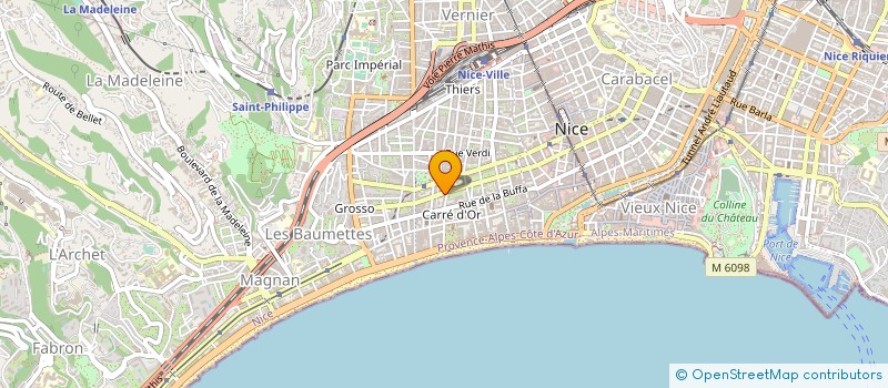 localisation de l'entreprise MAIMAIMAIII à NICE