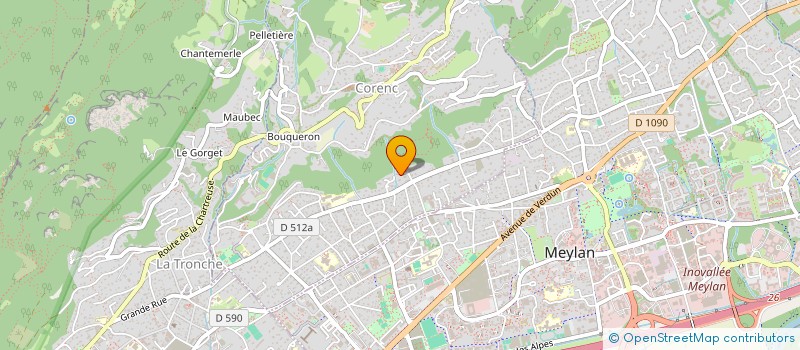 localisation de l'entreprise MAIMAO à GRENOBLE