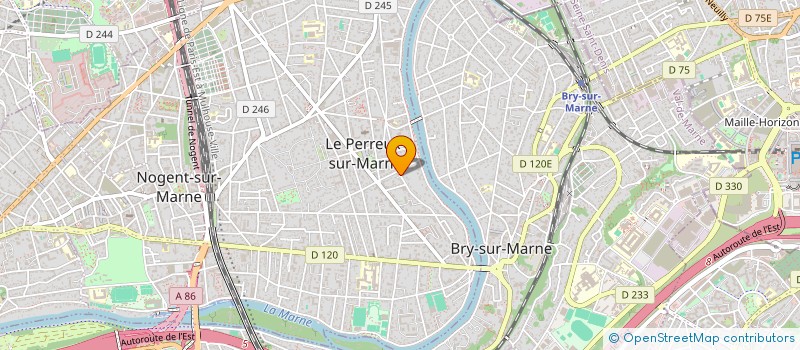 localisation de l'entreprise MAIMMO à LE PERREUX-SUR-MARNE