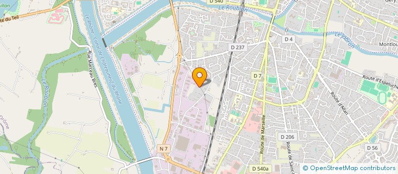 localisation de l'entreprise MAIMONE PRO  MONTBOUCHER-SUR-JABRON