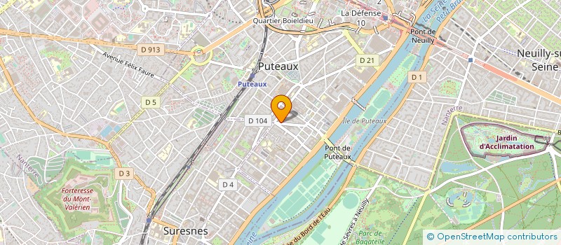 localisation de l'entreprise MAIN 2 MAITRE  PUTEAUX