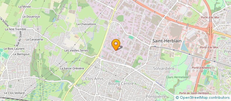 localisation de l'entreprise MAIN à SAINT-HERBLAIN