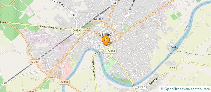 localisation de l'entreprise MAIN D'AFRIK à GAILLAC
