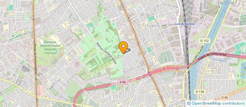 localisation de l'entreprise MAIN D'ARTISAN à VITRY-SUR-SEINE