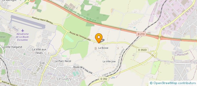 localisation de l'entreprise MAIN D'ARTISTE à LA BAULE-ESCOUBLAC