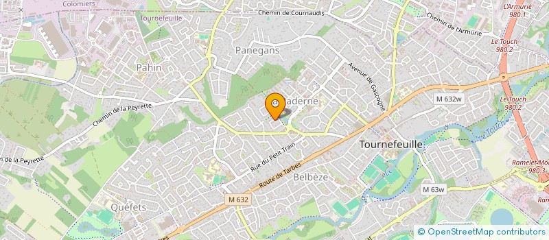 localisation de l'entreprise MAIN DANS LA MAIN 31  TOURNEFEUILLE