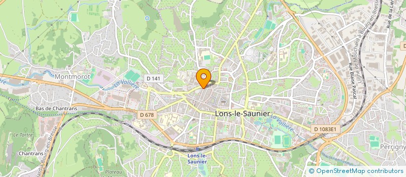 localisation de l'entreprise MAIN DANS LA MAIN à LONS-LE-SAUNIER