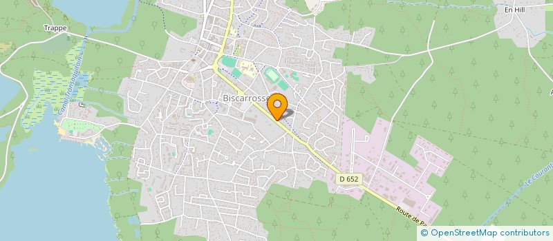 localisation de l'entreprise MAIN DANS LA MAIN  BISCARROSSE