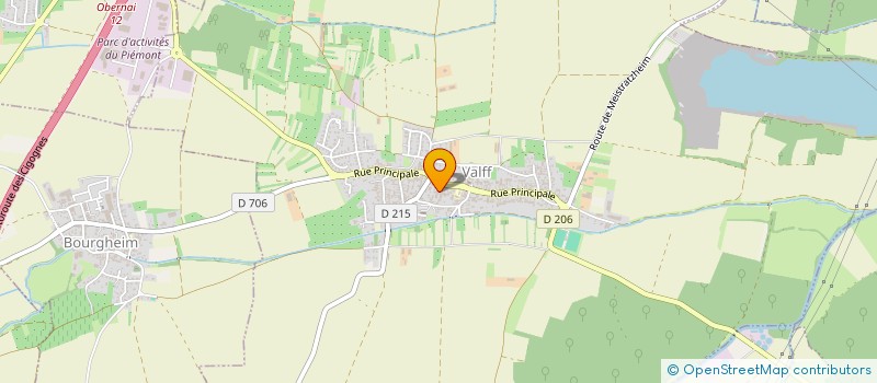 localisation de l'entreprise MAIN DANS LA MAIN  GOXWILLER