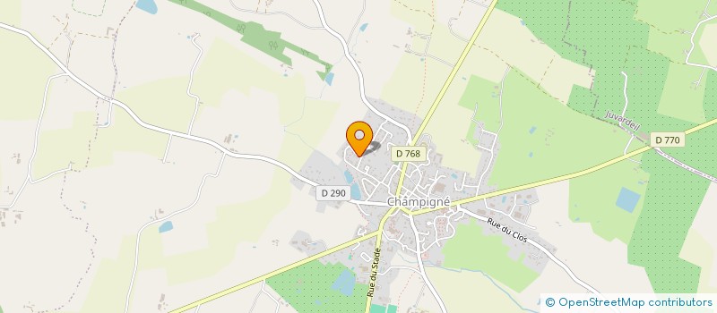 localisation de l'entreprise MAIN DANS LA MAIN à LES HAUTS-D'ANJOU