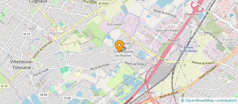 localisation de l'entreprise MAIN DANS LA MAIN à VILLENEUVE-TOLOSANE