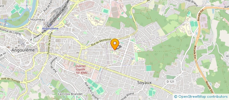 localisation de l'entreprise MAIN DANS LA MAIN à SOYAUX