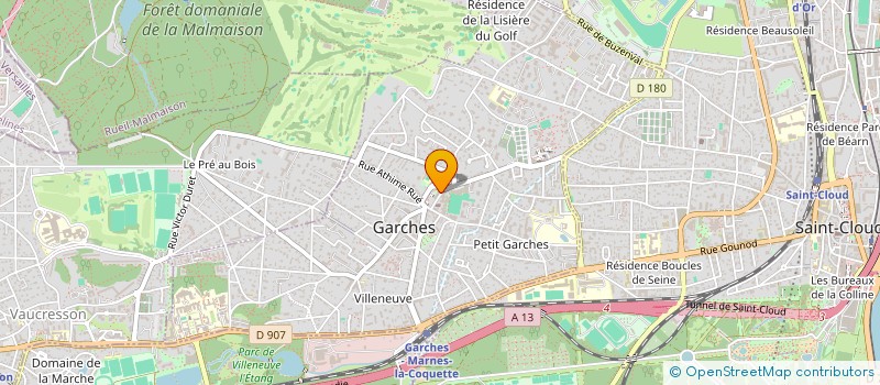 localisation de l'entreprise MAIN DANS LA MAIN à GARCHES