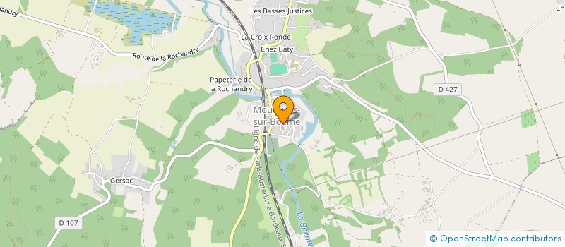 localisation de l'entreprise MAIN DANS LA MAIN  MOUTHIERS-SUR-BOEME