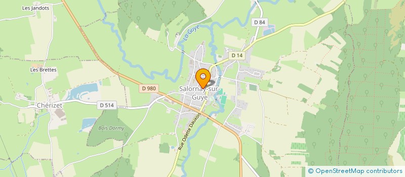 localisation de l'entreprise MAIN DANS LA MAIN AVEC MARIE  SALORNAY-SUR-GUYE